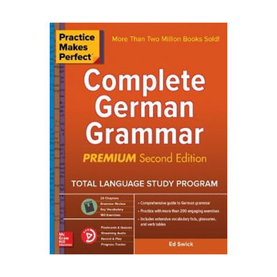  کتاب Practice Makes Perfect Complete German Grammar 