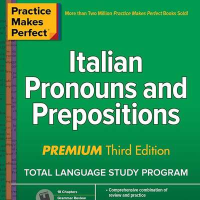 Italian Pronnouns and Prepositions