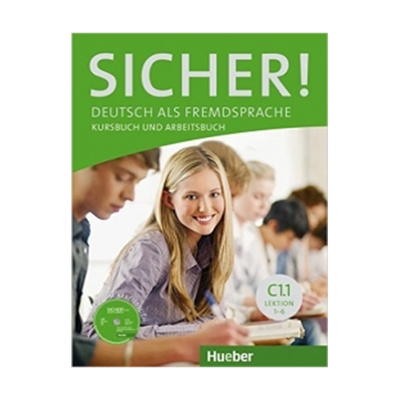 خرید کتاب آلمانی زیشا SICHER ! C1.1 LEKTION 1-6 KURSBUCH UND ARBEITSBUCH + CD 